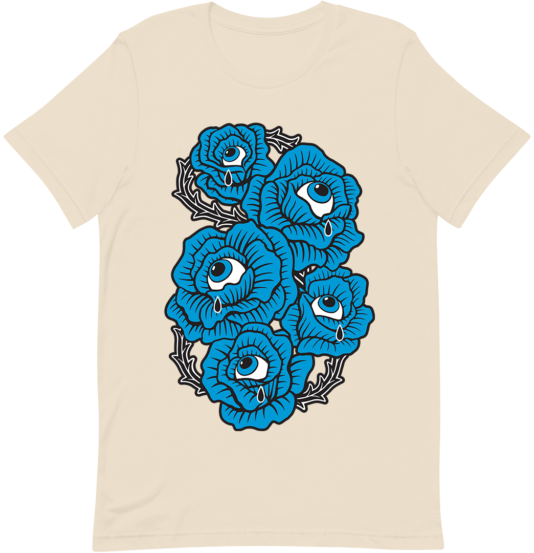 BUDDING ROMANCE T-Shirt (Blue Variant)