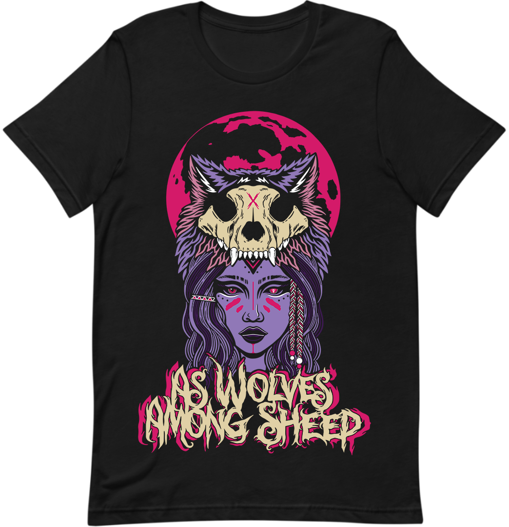 AS WOLVES AMONG SHEEP T-Shirt (Purple Variant)