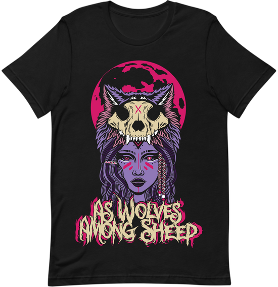 AS WOLVES AMONG SHEEP T-Shirt (Purple Variant)