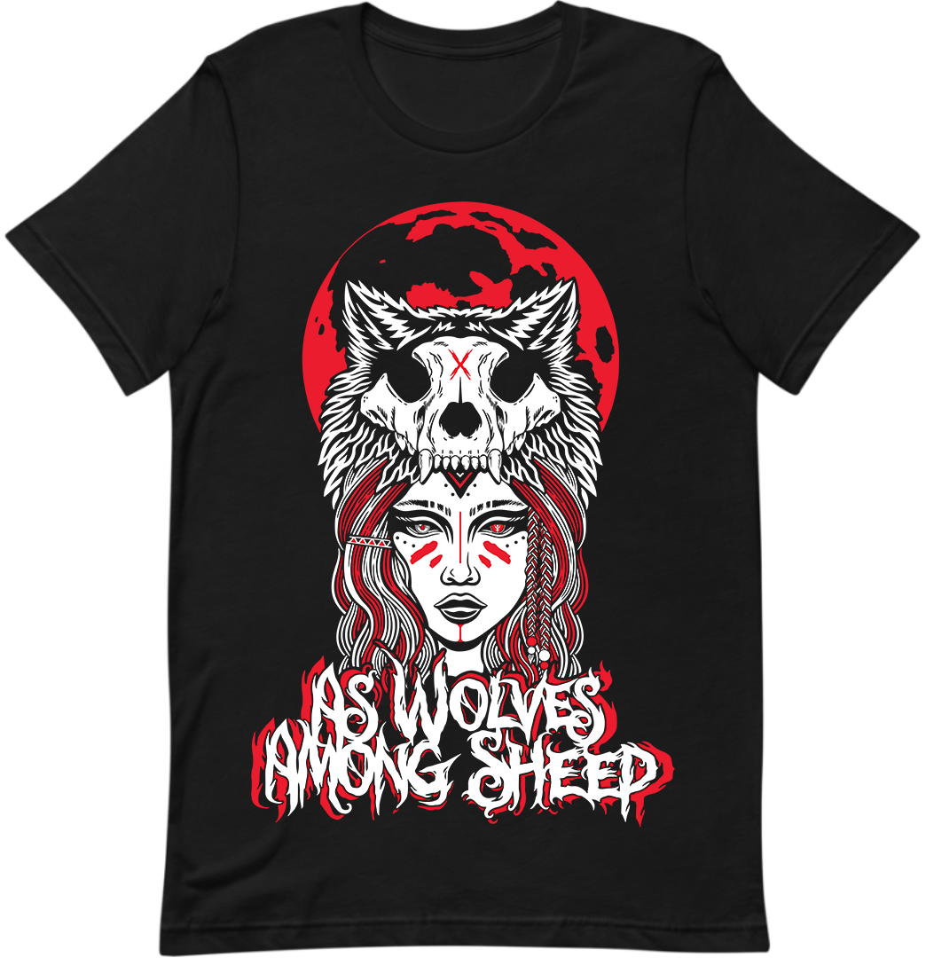 AS WOLVES AMONG SHEEP T-Shirt (Red Variant)