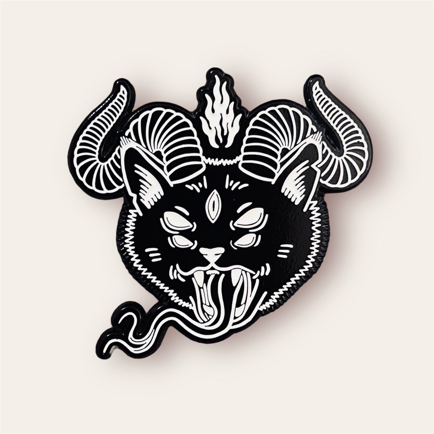 DEMON PUSSY Enamel Pin