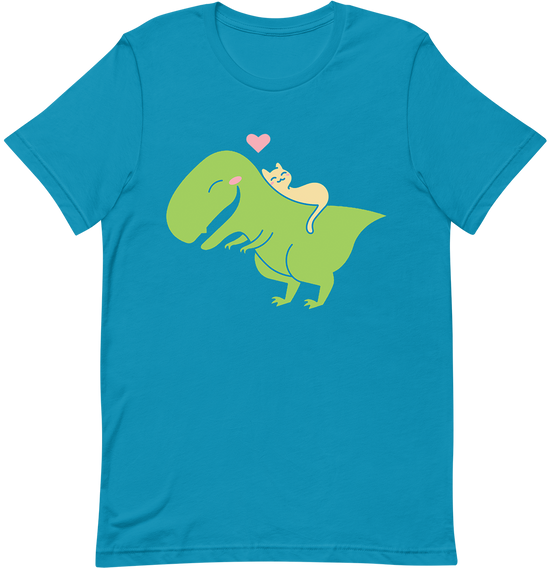 CUDDLY CAT + DINO T-Shirt