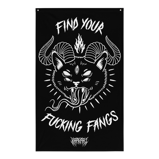 FIND YOUR FUCKING FANGS Tapestry