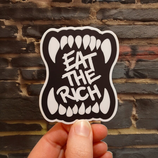 EAT THE RICH Sticker