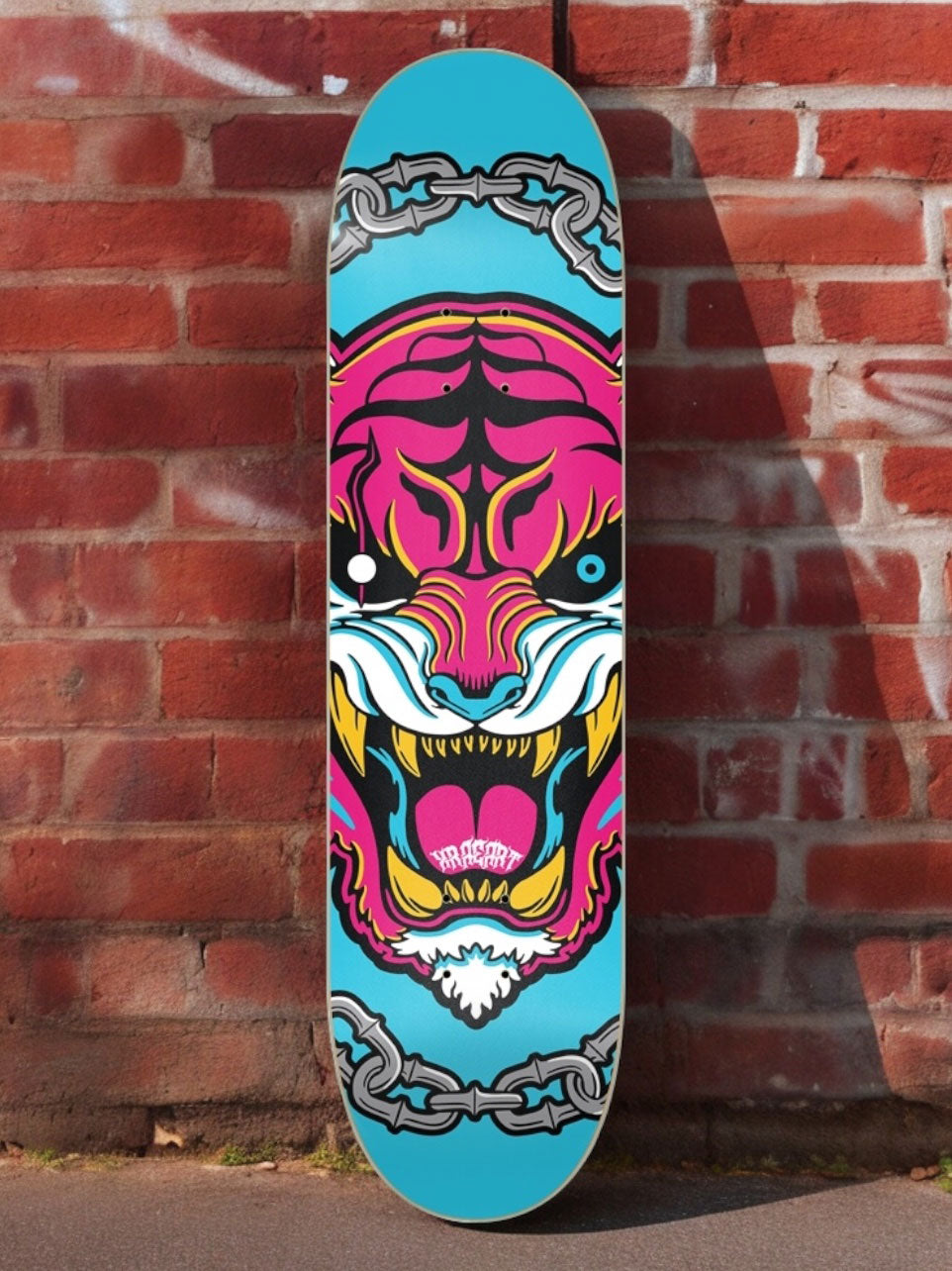 NO MASTERS Pink 8.25-inch Skate Deck – XRAEART CLOTHING