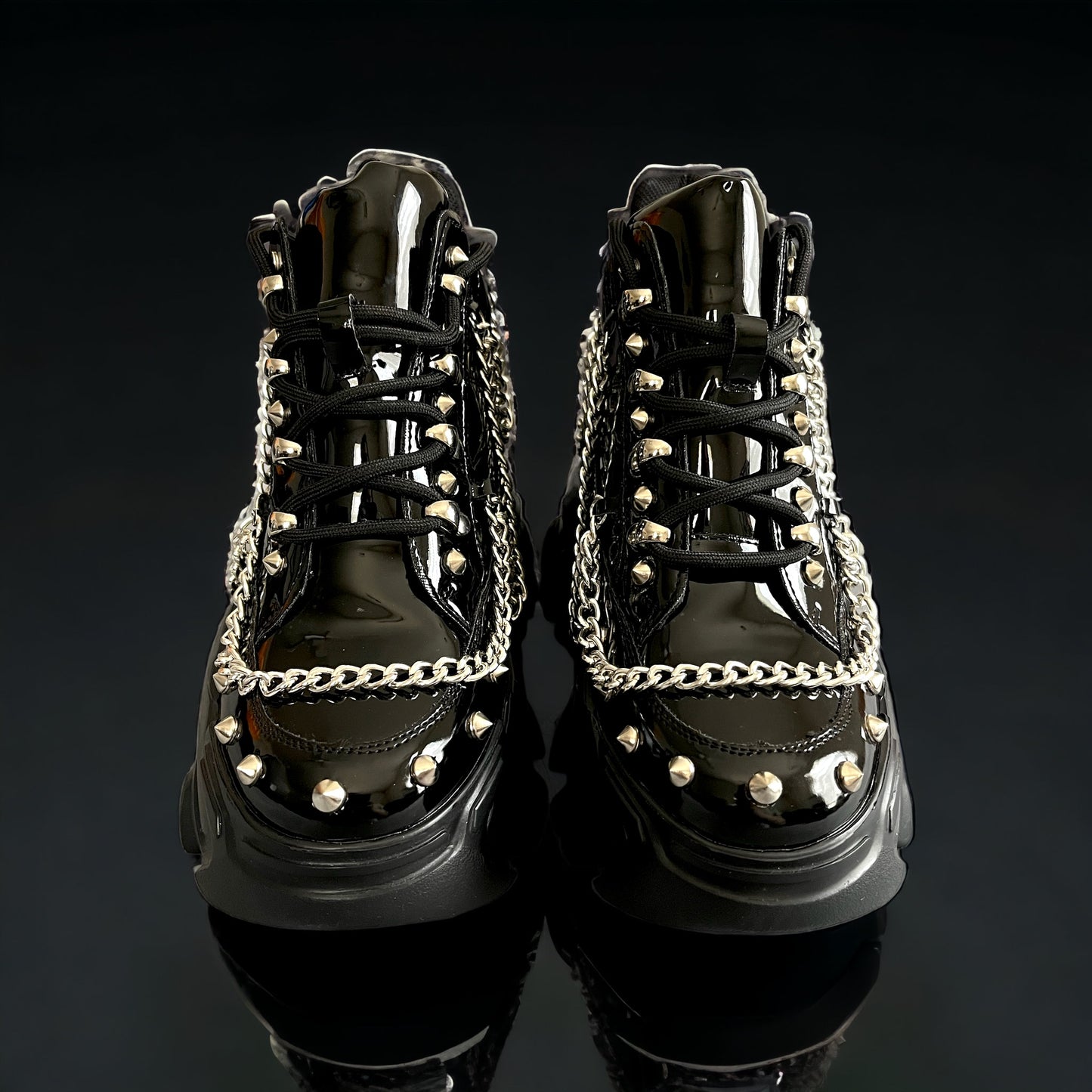 Load image into Gallery viewer, ( ANTHONY WANG ) GOTH PLATFORM SNEAKER
