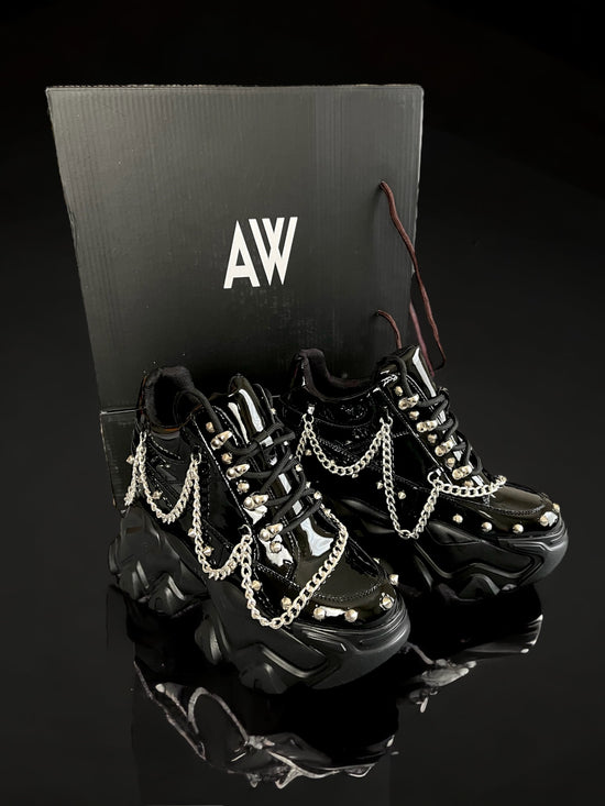 Load image into Gallery viewer, ( ANTHONY WANG ) GOTH PLATFORM SNEAKER
