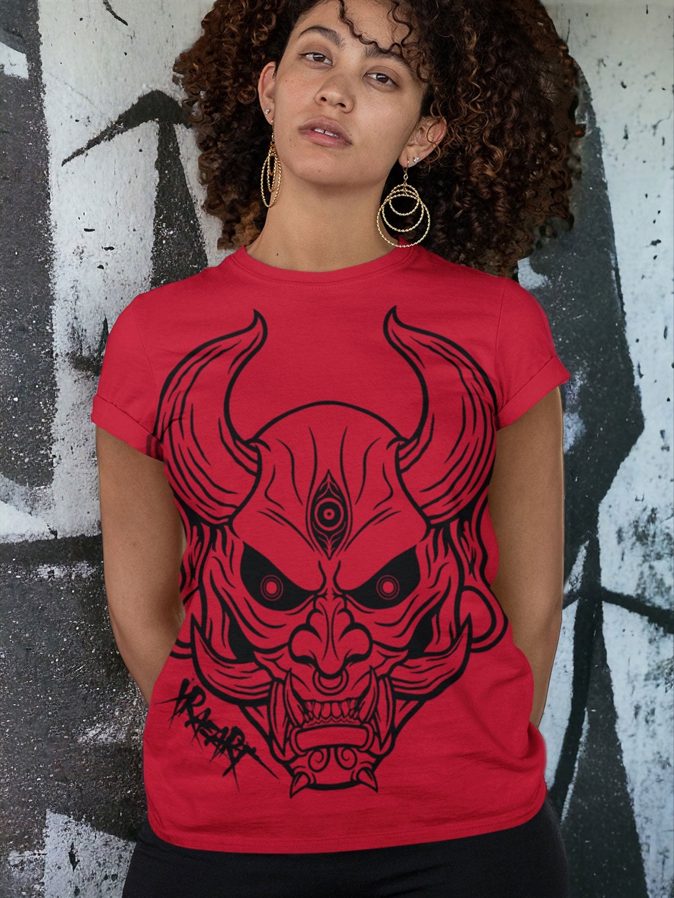BUSHIDO T-Shirt (Black/Red Variant)