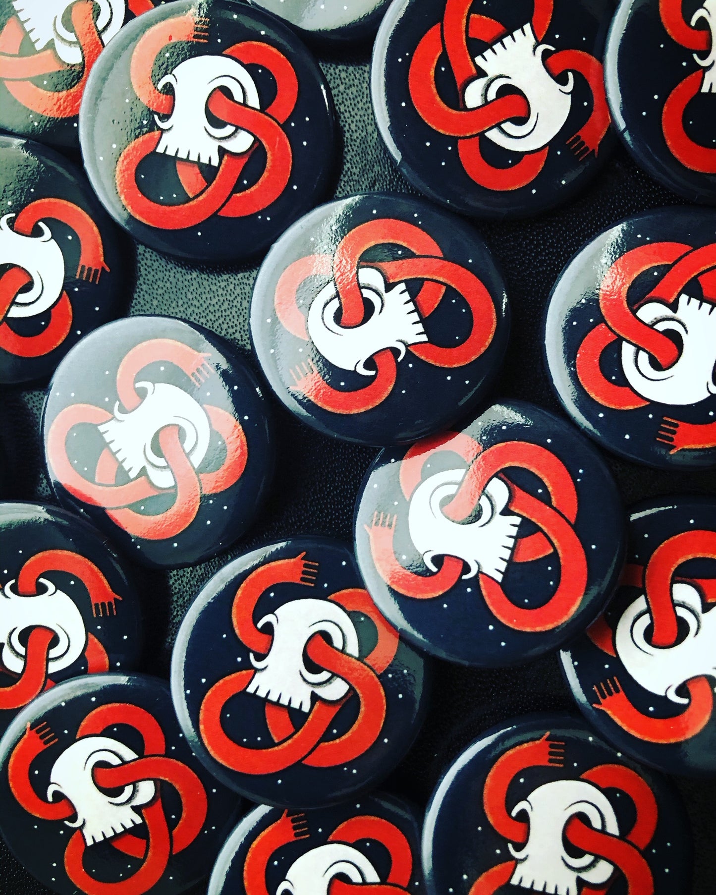 SUPER SKULL BROS. Button Pack
