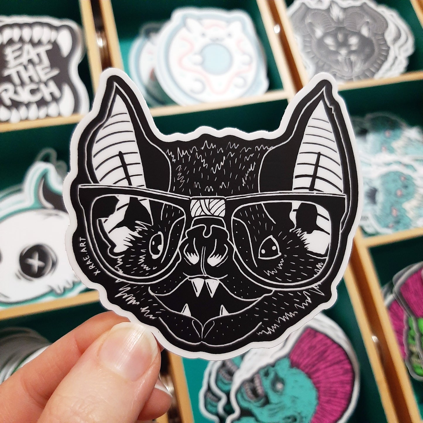 BAT DORK Sticker