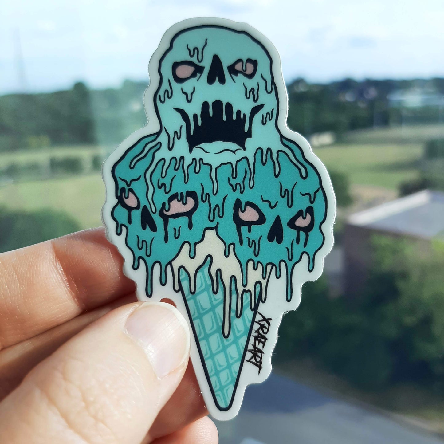 CREAM DEMON Sticker