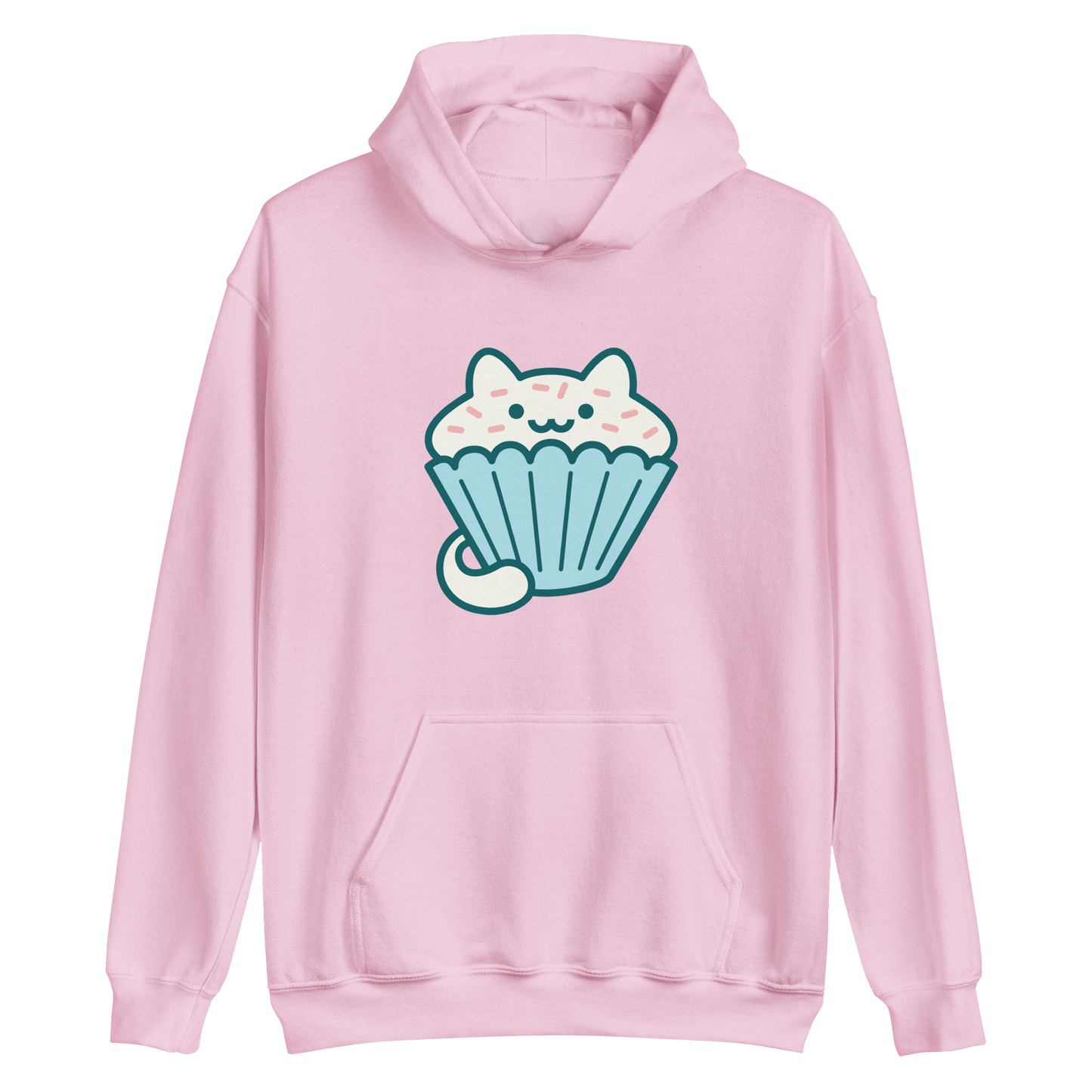 Cupcake Kitty Hoodie Pullover