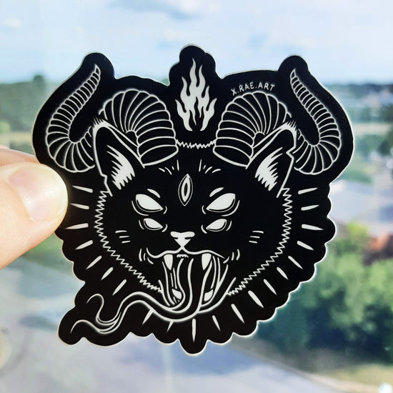 Load image into Gallery viewer, DEMON PUSSY Sticker
