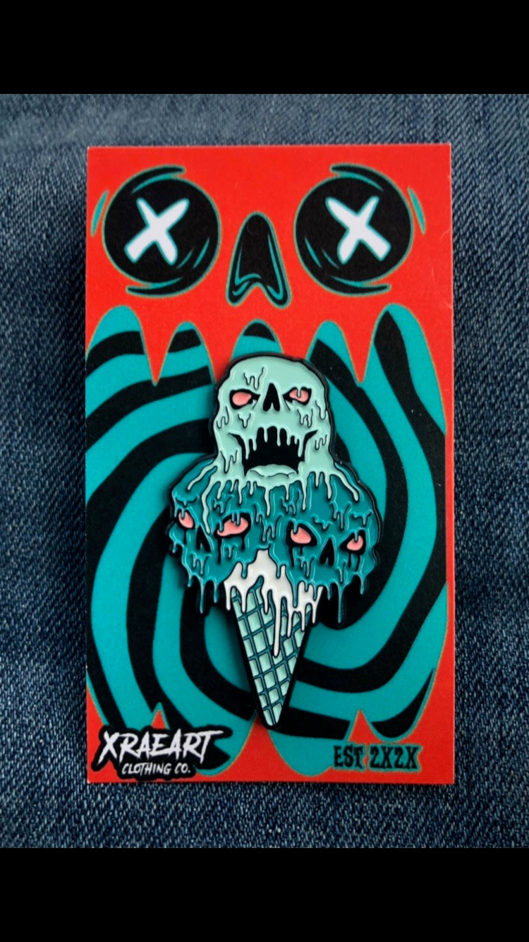 CREAM DEMON Enamel Pin