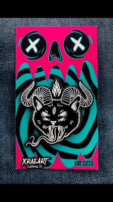 DEMON PUSSY Enamel Pin