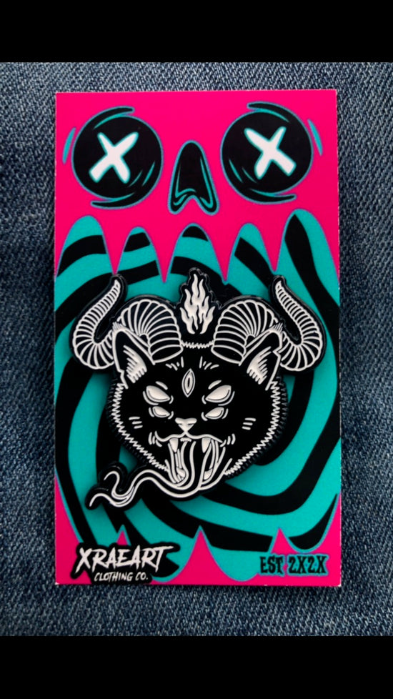 DEMON PUSSY Enamel Pin