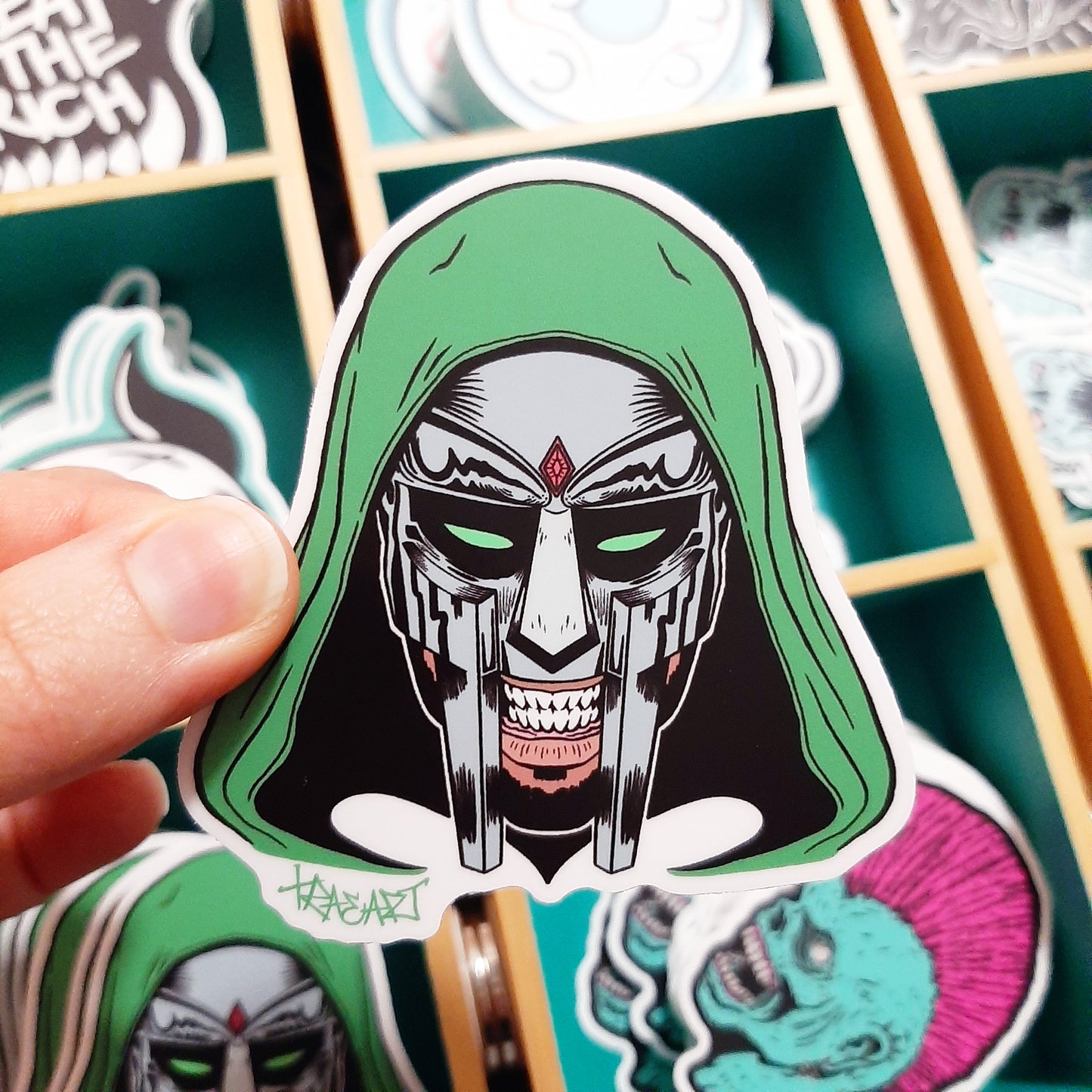 SUPER VILLAIN Sticker