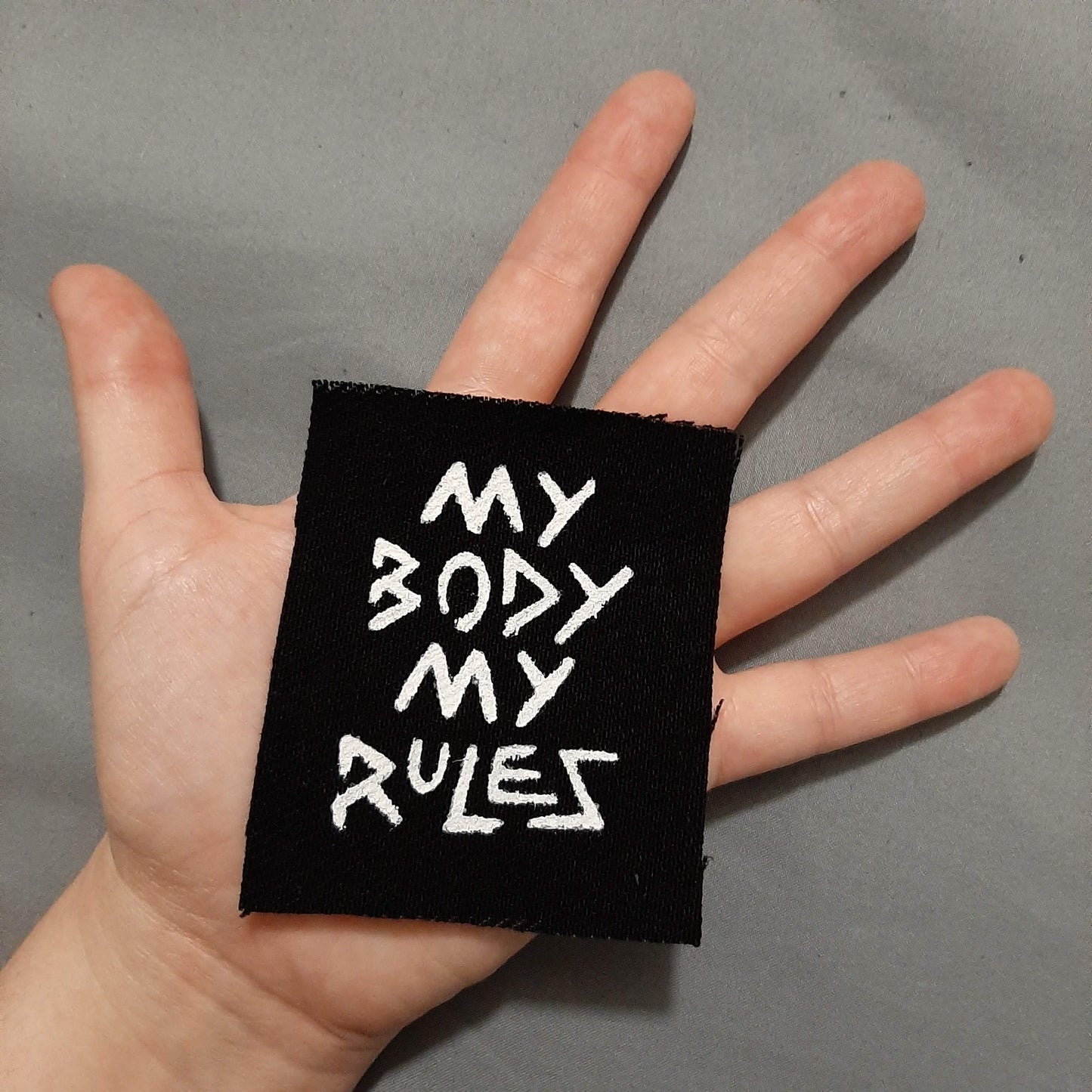 MY BODY MY RULES Patch