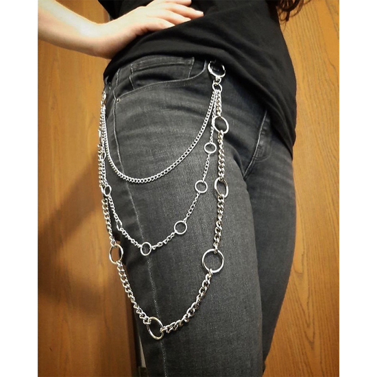 RINGO 24 inch Triple Wallet Chain