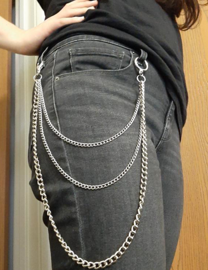 SHAWTY 24-inch Triple Wallet Chain