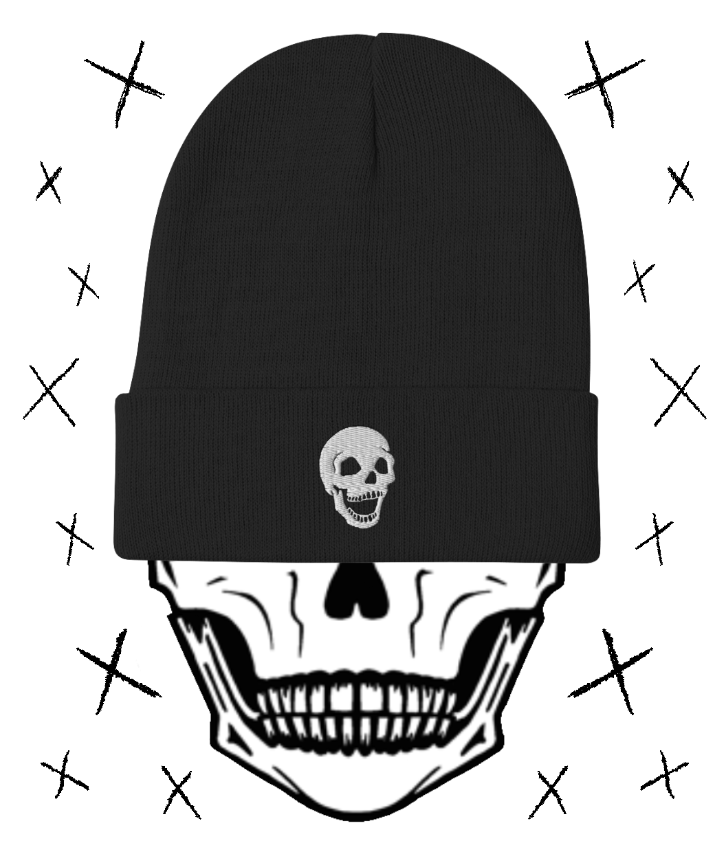 SMOL X-RAY Embroidered Beanie