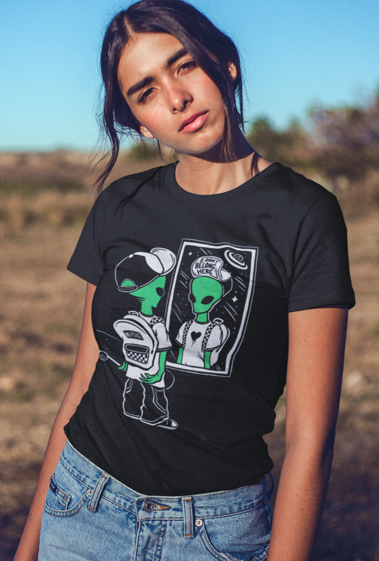 LOST IN SPACE T-Shirt (Green Alien Variant)