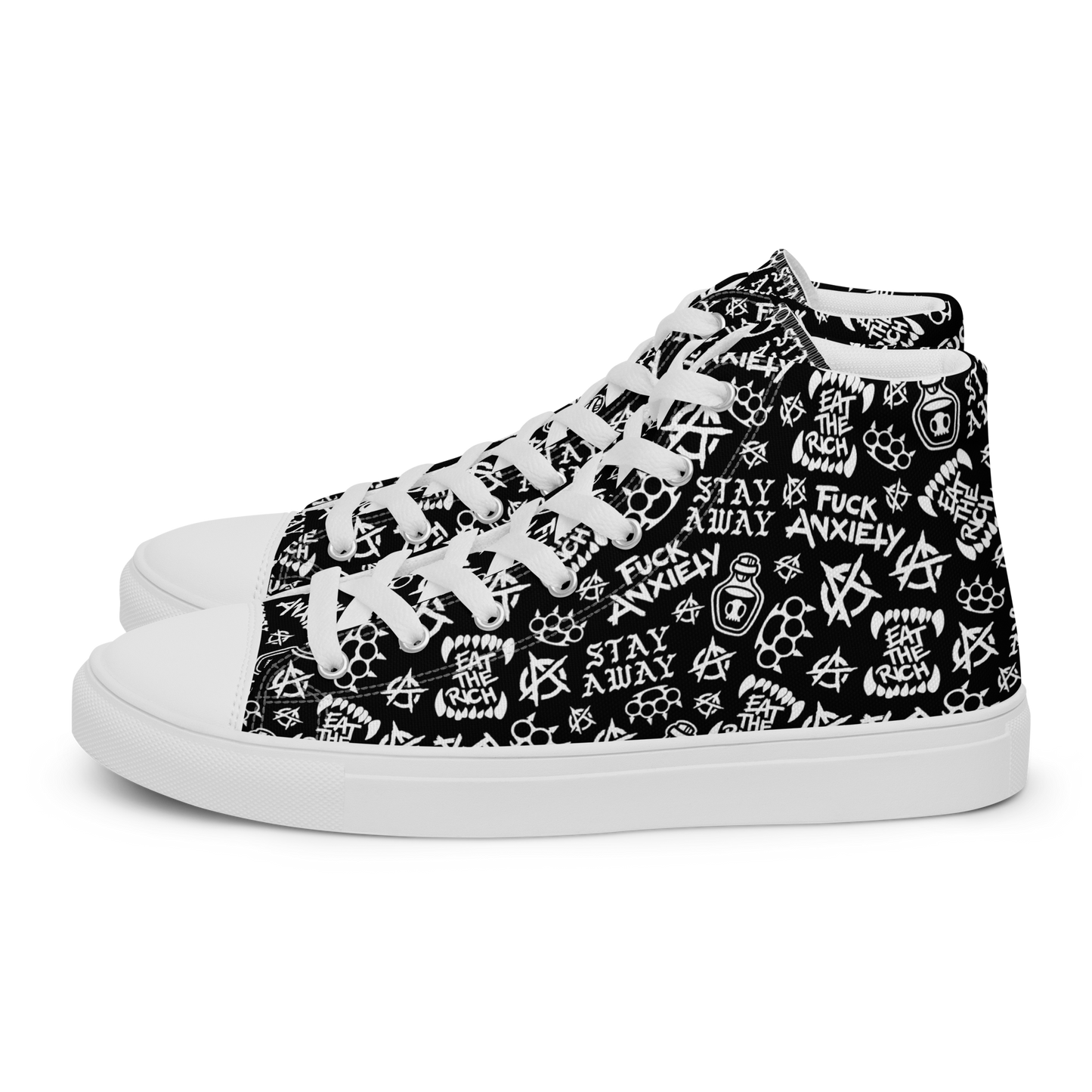 PUNK PATCH High Top Shoes (MEN'S)