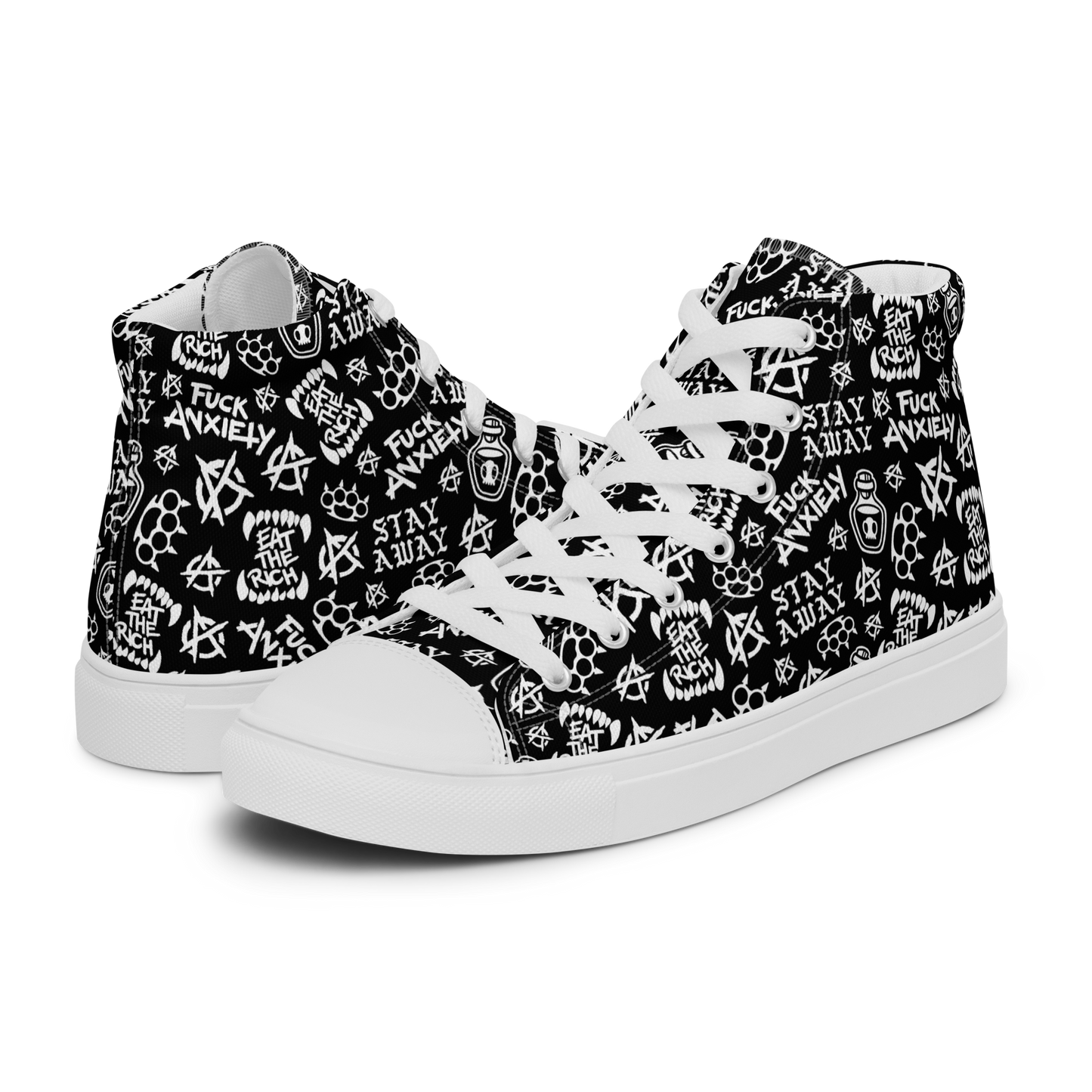 PUNK PATCH High Top Shoes (MEN'S)