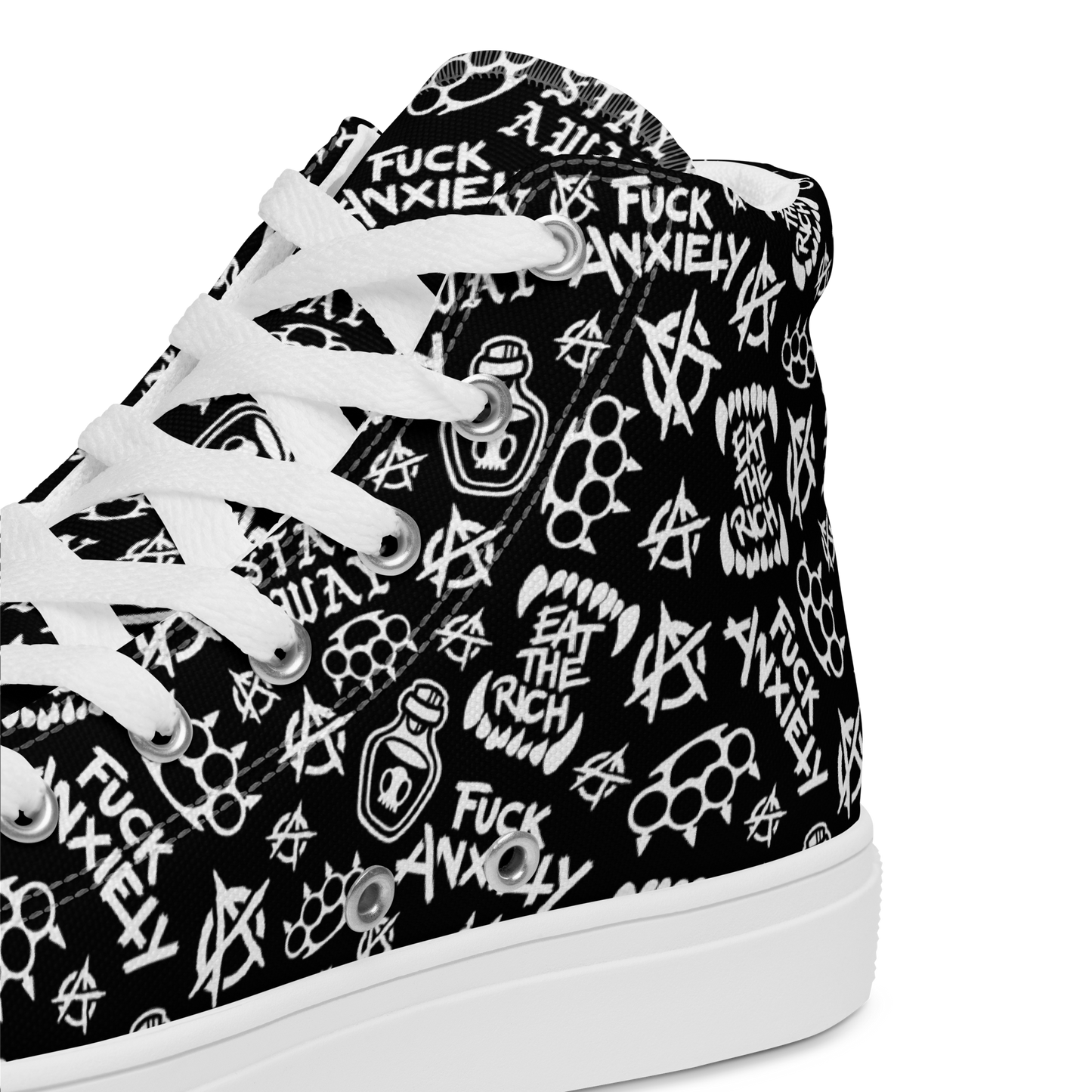 PUNK PATCH High Top Shoes (MEN'S)