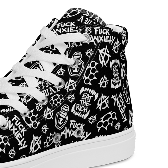 PUNK PATCH High Top Shoes (MEN'S)