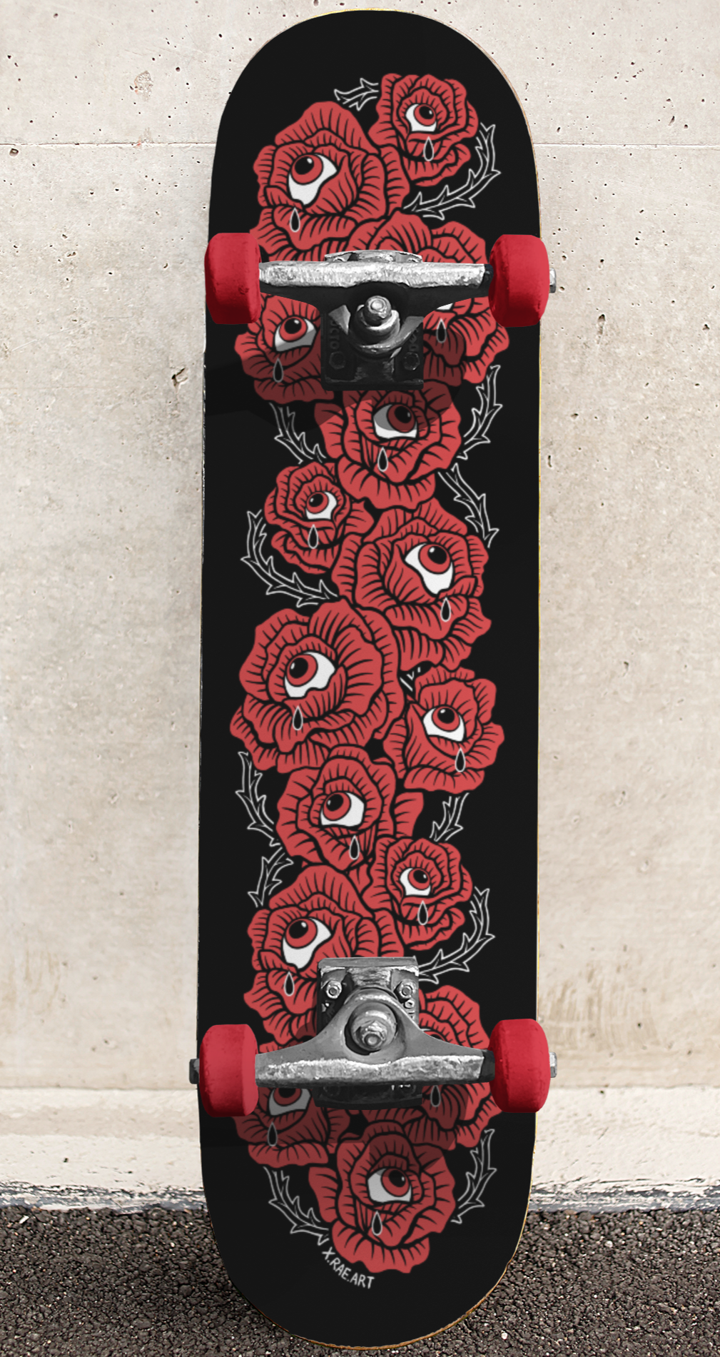 Load image into Gallery viewer, BUDDING ROMANCE 8-inch Skate Deck
