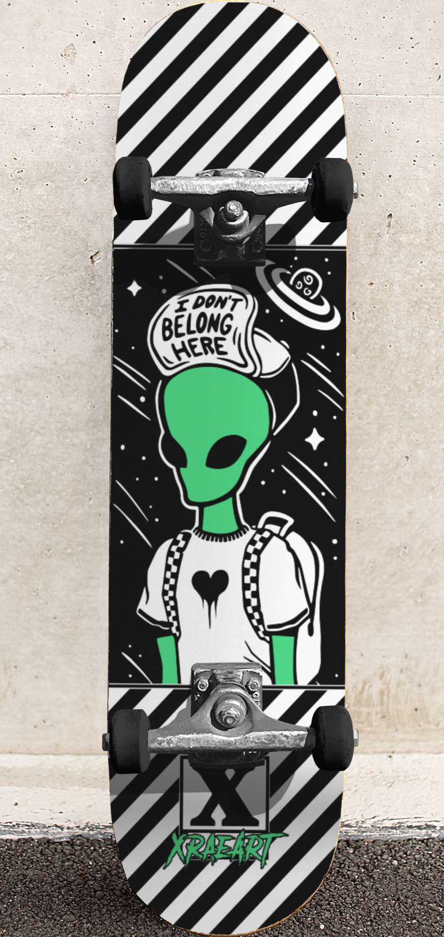 LOST IN SPACE 8-inch Skate Deck