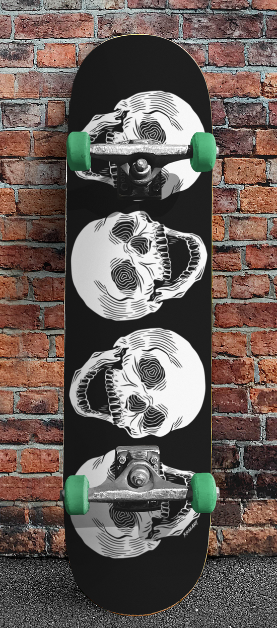 Load image into Gallery viewer, HEAD TRIPP 8-inch Skate Deck
