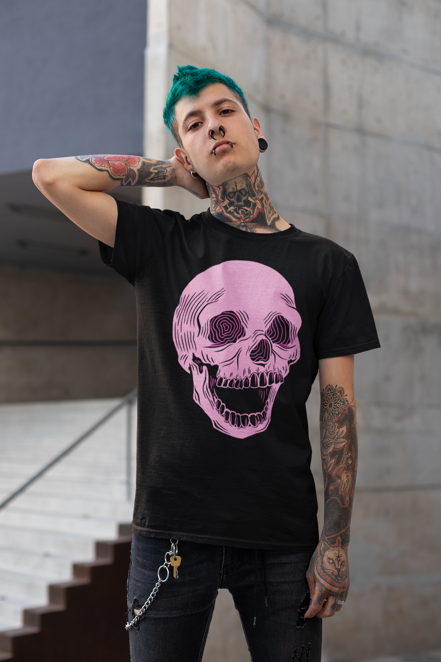 X-RAY VISION T-Shirt (Pink Variant)