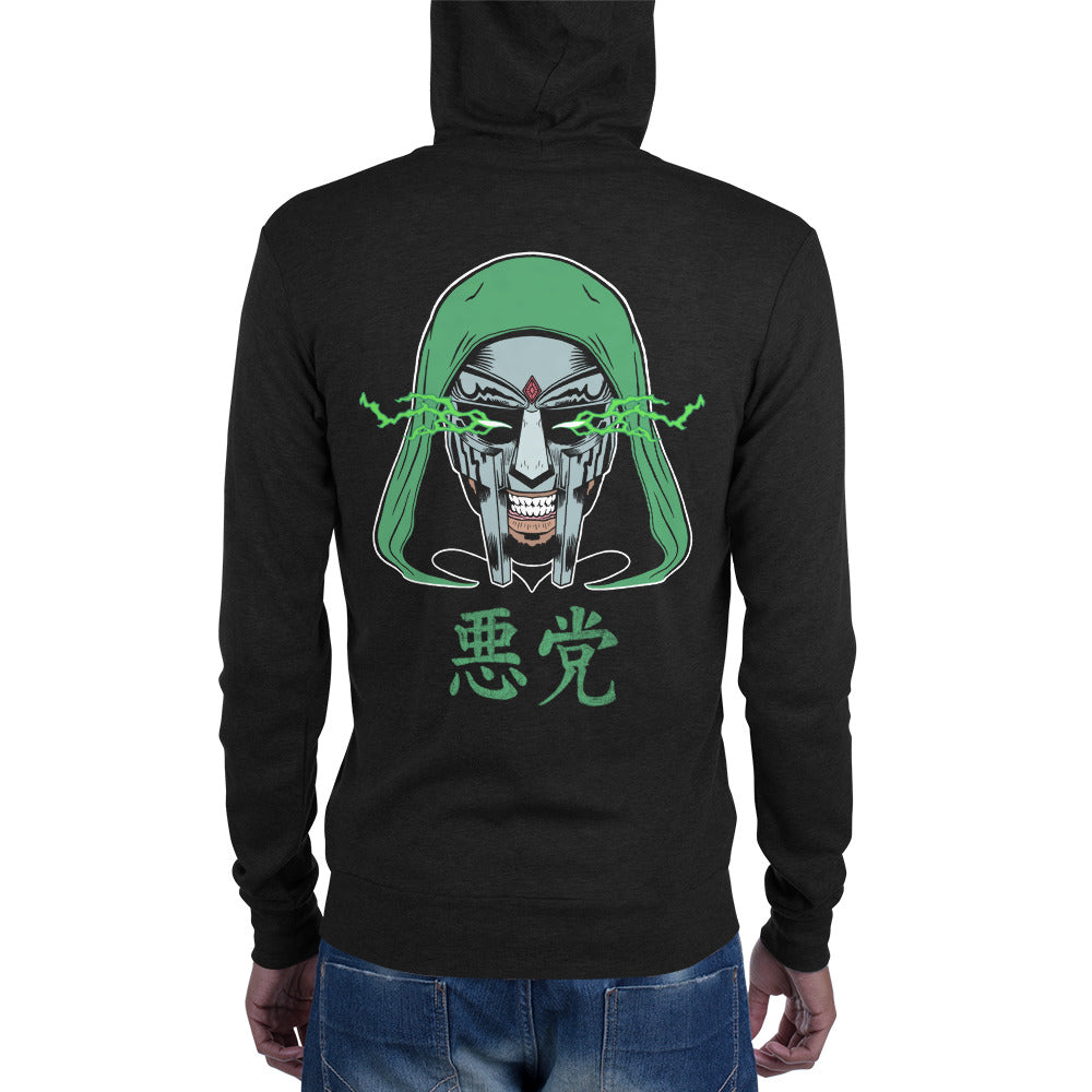 SUPER VILLIAN Zip-Up Hoodie