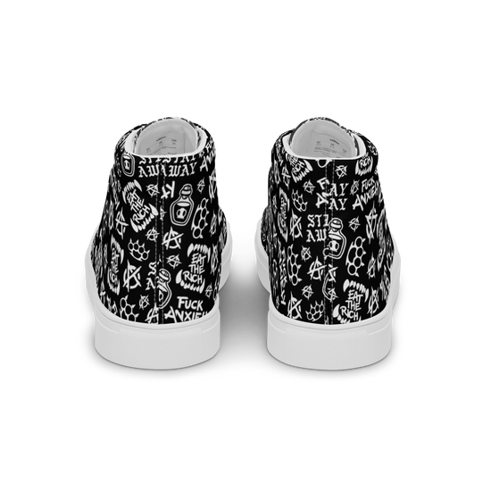 PUNK PATCH High Top Shoes (WOMEN'S)