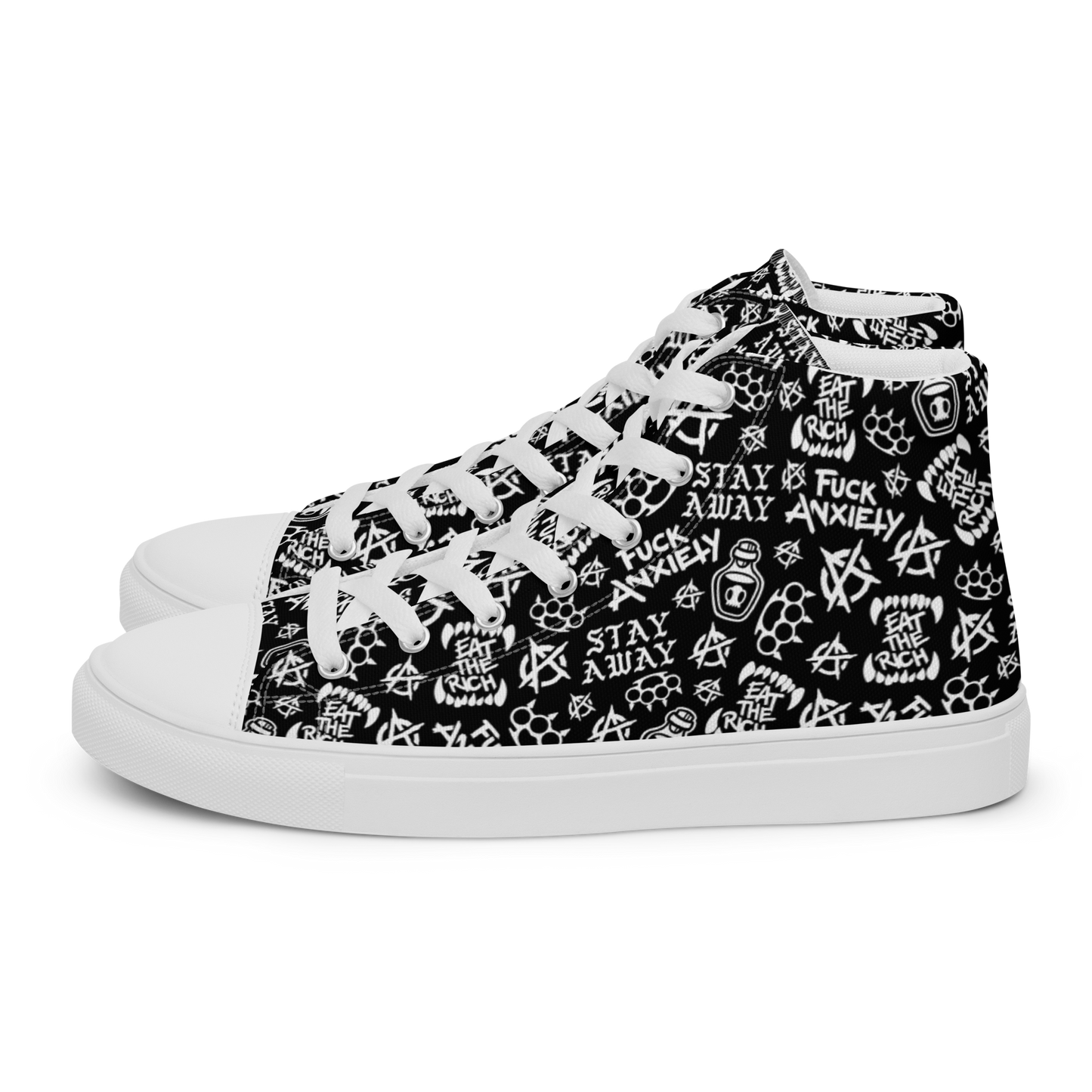 PUNK PATCH High Top Shoes (WOMEN'S)