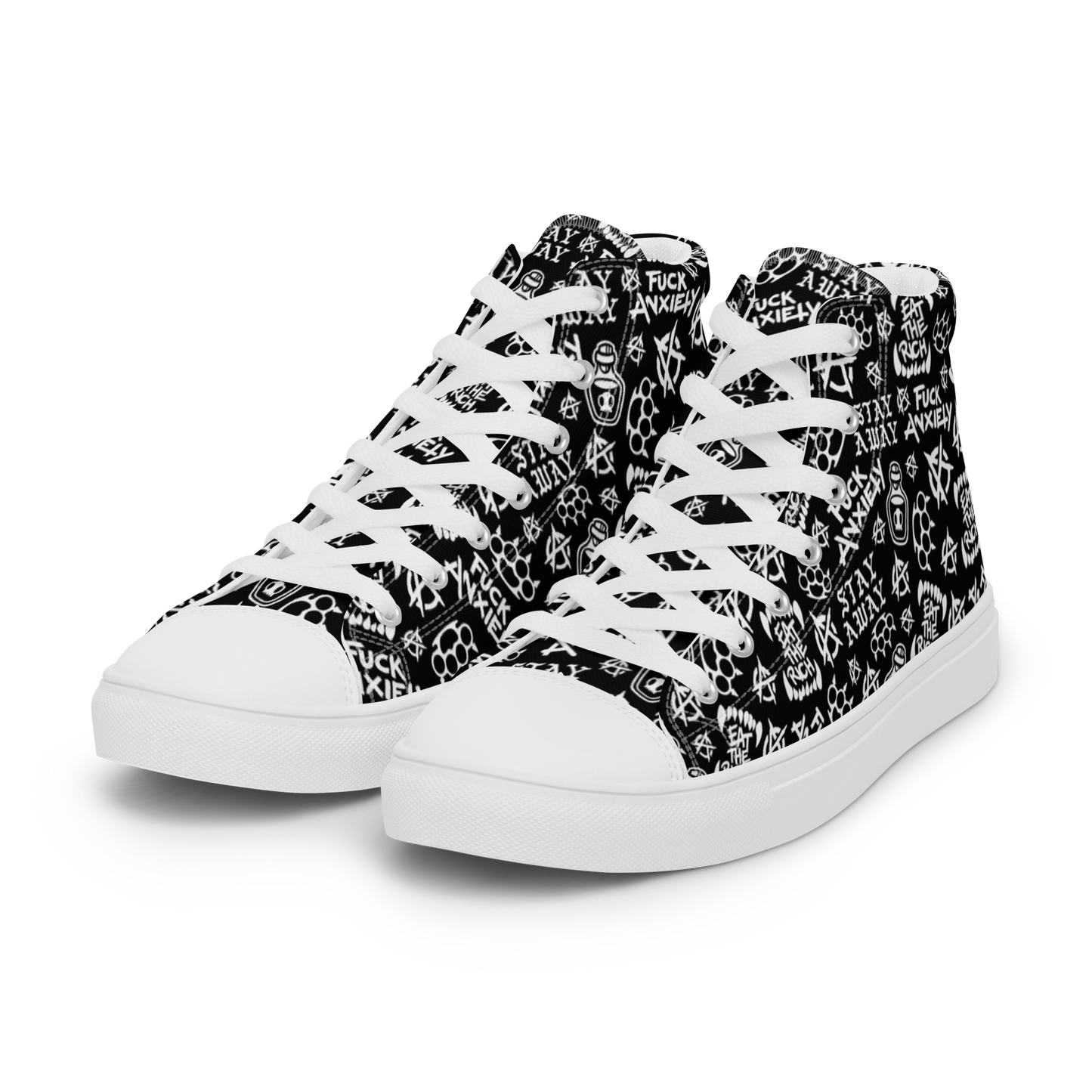 PUNK PATCH High Top Shoes (WOMEN'S)