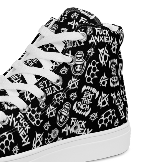 PUNK PATCH High Top Shoes (WOMEN'S)